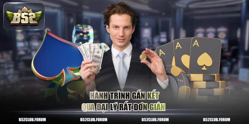 Hành trình gắn kết qua đại lý rất đơn giản 